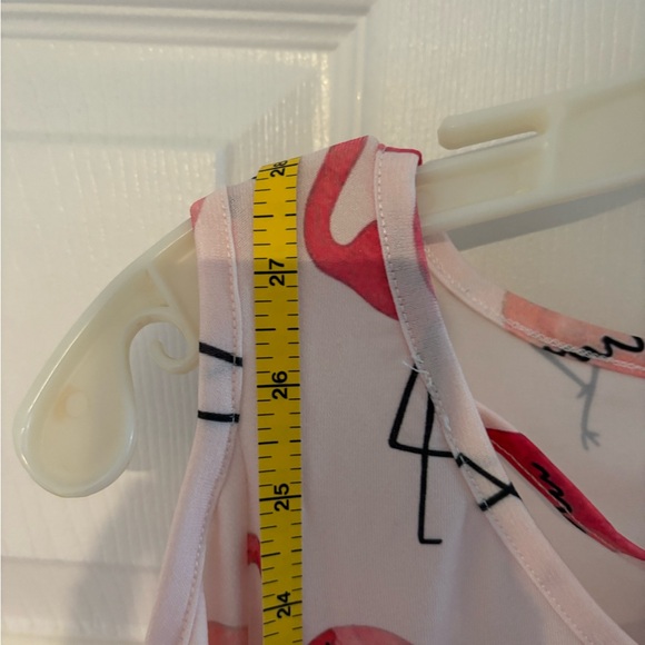 Pink flamingo cold shoulder xl shirt NWOT - Picture 8 of 8